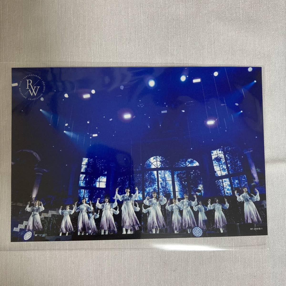 櫻坂46 渡邉理佐 卒業コンサート WEB抽選会 B賞 オリジナル ポスト